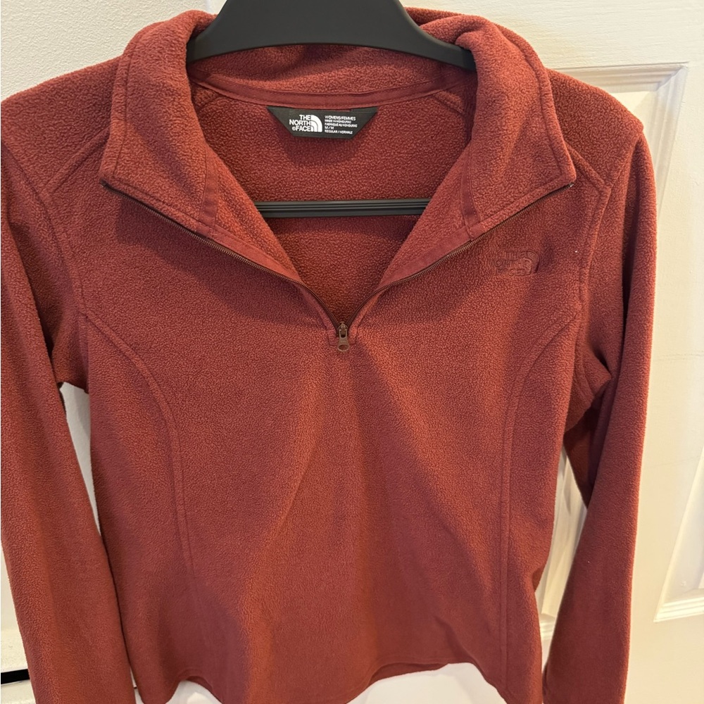 The North Face Women's Sweater in Rust Red